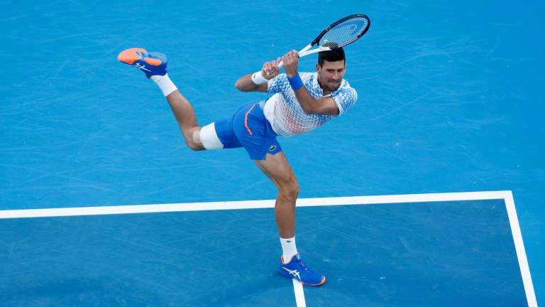 Novak Djokovic está en la tercera ronda del primer grand slam del año.