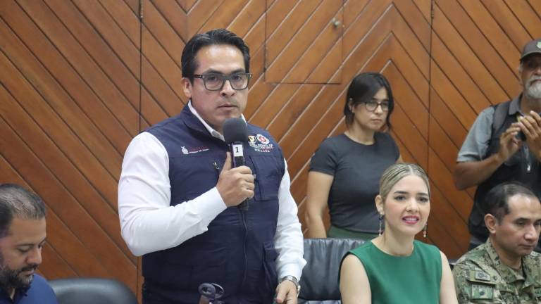Aurelio Roy Naverrete Cuevas, director del Instituto Estatal de Protección Civil.