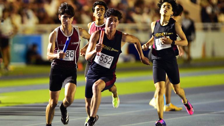Los sinaloenses cerraron en el atletismo con 11 preseas doradas en la Olimpiada Nacional.