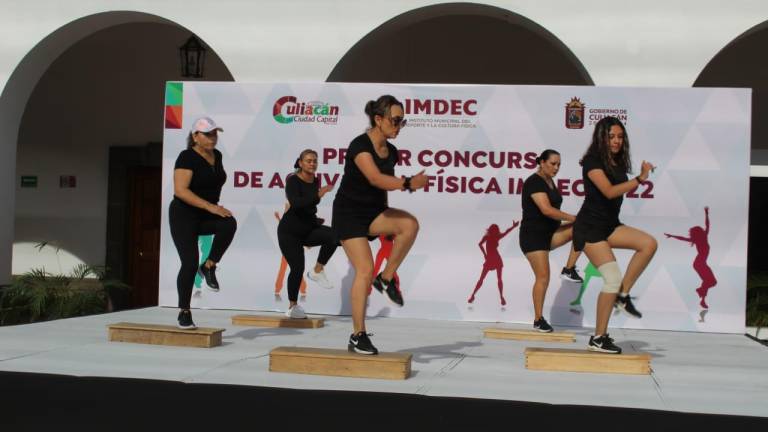 Se realiza con éxito Primer Concurso de Activación Física Imdec, en Culiacán