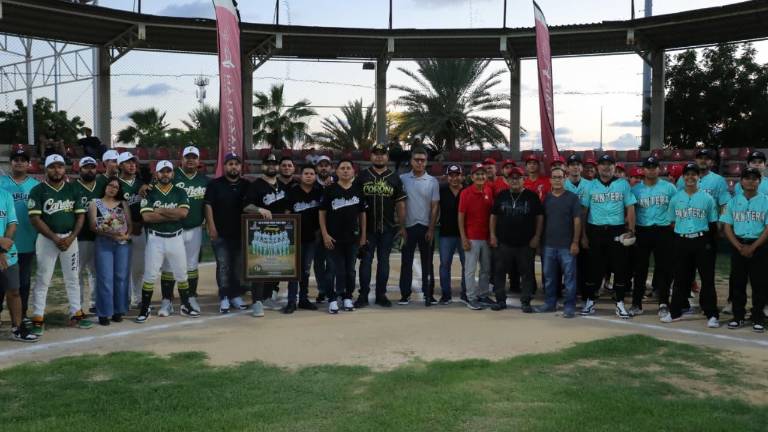 Se dio paso al arranque de una nueva campaña del principal torneo del beisbol mazatleco.