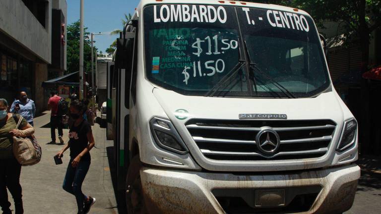 Publican en el Periódico Oficial aumento de tarifa al transporte de Culiacán