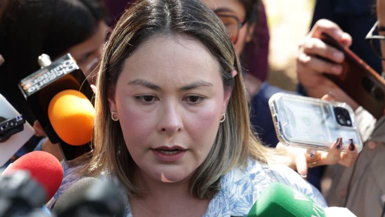 Yeraldine Bonilla Valverde, Gobernadora interina de Sinaloa, expuso que no ha solicitado reforzar la seguridad en la entidad.