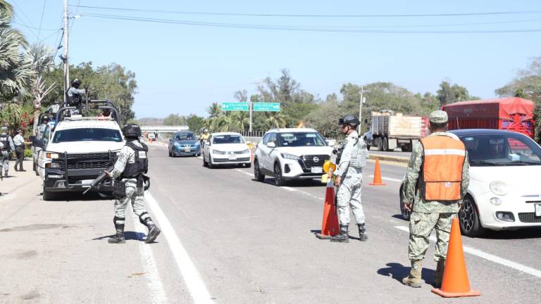 Los agentes realizan inspecciones preventivas que incluyen la verificación de documentación, revisión visual de equipaje y vehículos, etc.