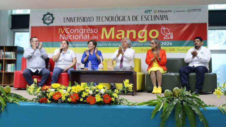 Estudiantes, egresados y especialistas participaron en conferencias y talleres durante el IV Congreso Nacional del Mango en la Universidad Tecnológica de Escuinapa.