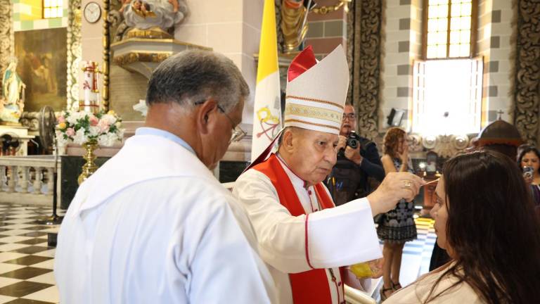 El Obispo Mario Espinosa Contreras llamó a pedir a Dios por la lluvia necesaria y conveniente.
