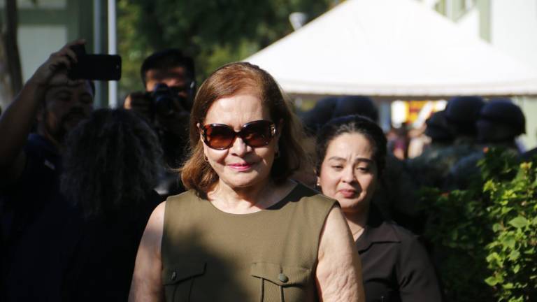 Sara Bruna Quiñónez Estrada habla sobre la condición del fentanilo en Sinaloa.