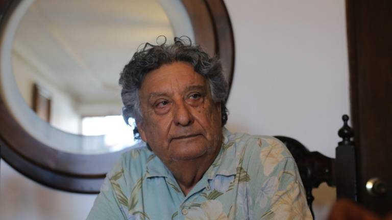 Ramón Peraza Vizcarra, catedrático jubilado de la Facultad de Ciencias del Mar de la Universidad Autónoma de Sinaloa.
