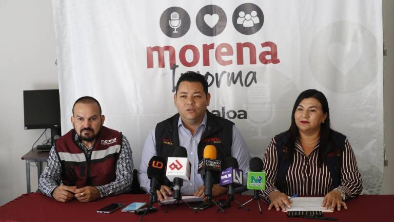 Dirigentes de Morena en Sinaloa critican el “relanzamiento” del PAN.