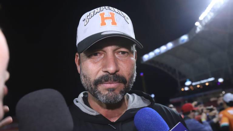 Juan Gabriel Castro, mánager de Naranjeros.