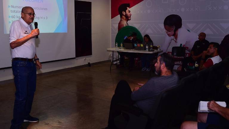 Los entrenadores sinaloenses recibieron capacitación por parte del Isde