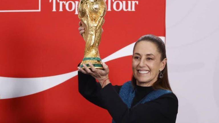 Claudia Sheinbaum afirma que Irán puede poner su base para la Copa del Mundo en México.