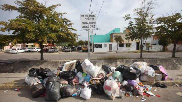 Basura en el Infonavit Alarcón.