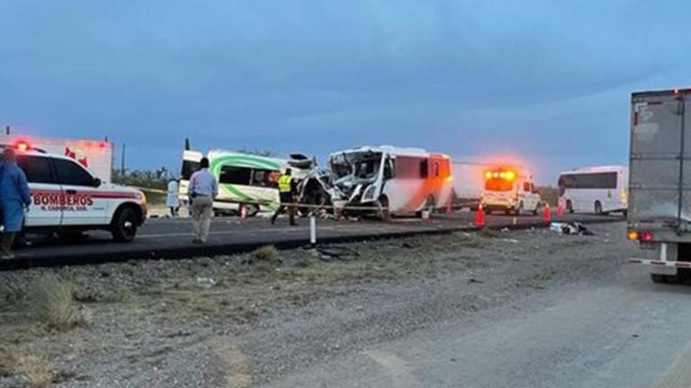 VIDEO: Accidente entre camión de transporte y unidad turística deja 16 muertos y 13 heridos en Sonora