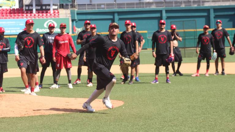 Óscar Rojas ya entrena con todo en el campamento de Venados de Mazatlán, en el Teodoro Mariscal.