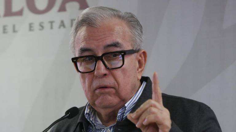 El Gobernador Rubén Rocha Moya habló sobre la visita de hijo de AMLO.