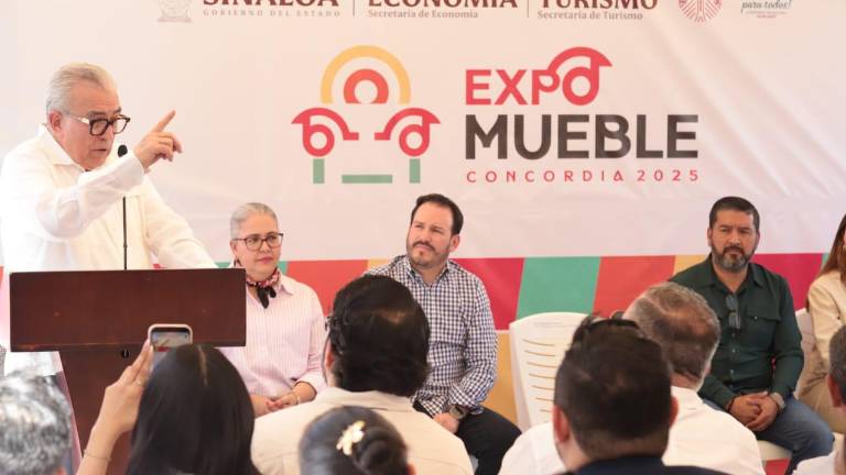 La primera Expo Mueblera en Mesillas fue inaugurada por el Gobernador Rubén Rocha Moya.