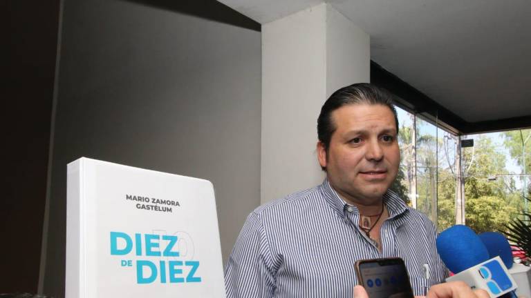 Mario Zamora, candidato a la Gubernatura de Sinaloa por el PAN, PRI y PRD.