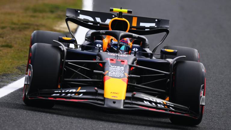 Checo Pérez acaricia la pole en el Gran Premio de Japón