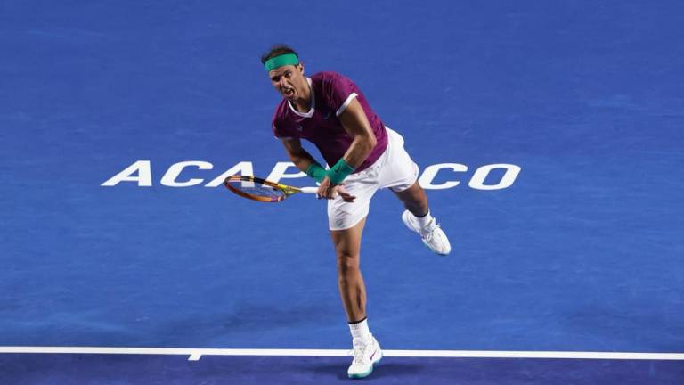 Rafael Nadal consiguió avanzar a los cuartos de final del Abierto Mexicano 2022.