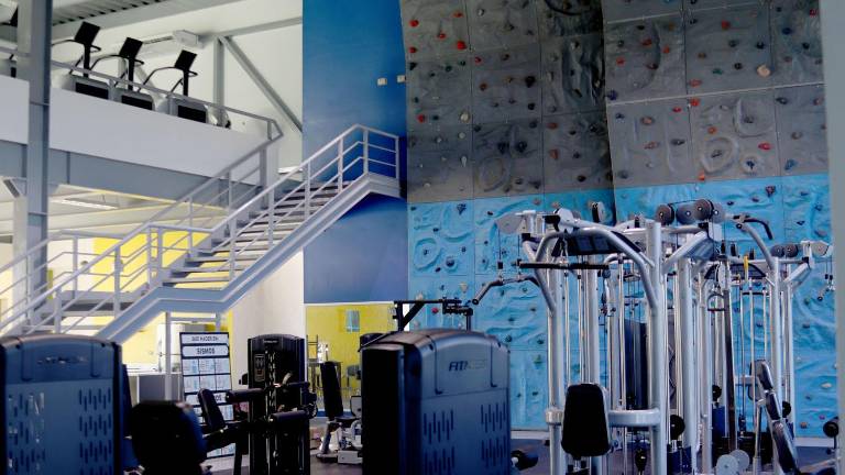 Así lucen las nuevas instalaciones del gimnasio.