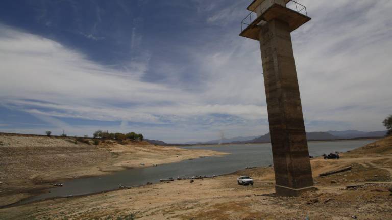 La presa Sanalona registra el 21 por ciento de su capacidad de almacenamiento