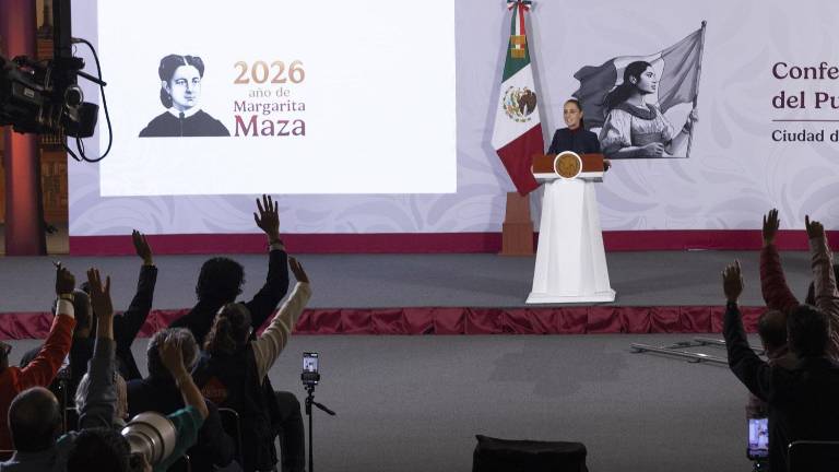 La Presidenta Claudia Sheinbaum Pardo acusó al dirigente nacional del PRI, “Alito” Moreno, de arrodillarse ante Estados Unidos.