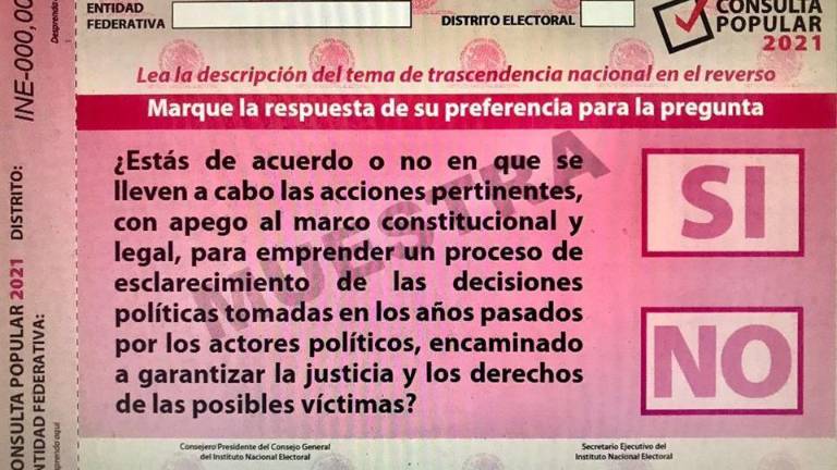 La boleta de la consulta.