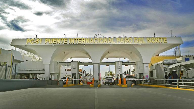 Uno de los cruces fronterizos de México con Estados Unidos está en Ciudad Juárez.