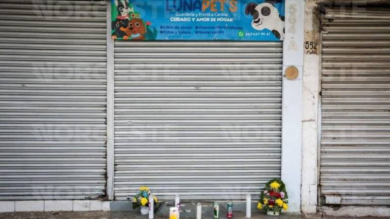 n el sitio donde fueron asesinadas las cuatro mujeres, fue colocado un pequeño altar en su honor.