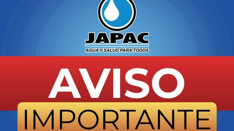 La Japac anuncia que el sector sur de Culiacán se queda otra vez sin el suministro de agua potable.