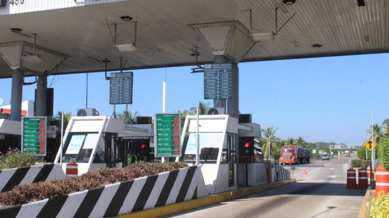 En la caseta de peaje en Rosario no ha habido movilización de campesinos.