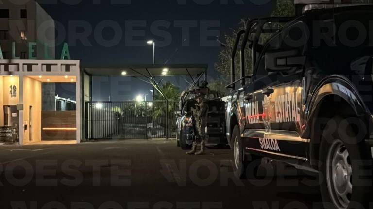 Operativo en la noche del martes en Culiacán donde un hombre fue abatido.