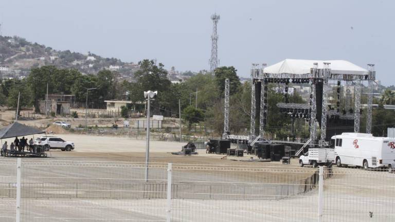 Zona del estacionamiento del ‘Kraken’ donde ya han organizado eventos.