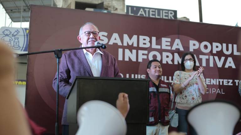 Mazatlán no es botín de nadie, Mazatlán le pertenece a los mazatlecos y los voy a defender con la vida si es necesario, con mi vida si es necesario, yo voy a hacer todo por ustedes, voy a luchar a favor de ustedes porque me comprometí, recalcó.