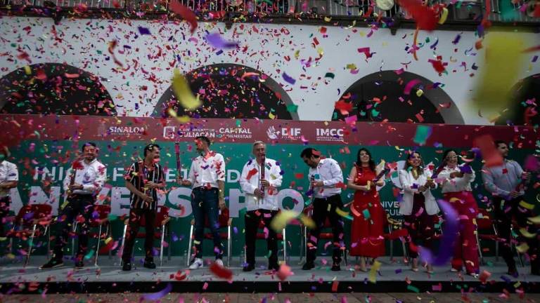 Uno de los festejos por el aniversario de la fundación de Culiacán.