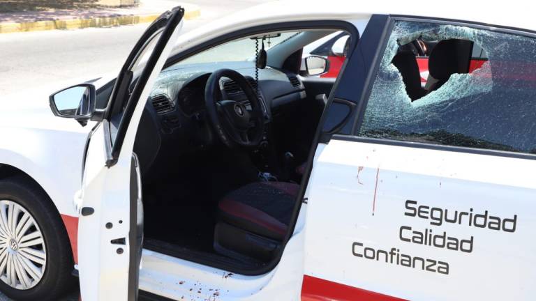 Taxis dañados en Mazatlán no estaban operando para ningún candidato, ni tenían propaganda: Sindicato