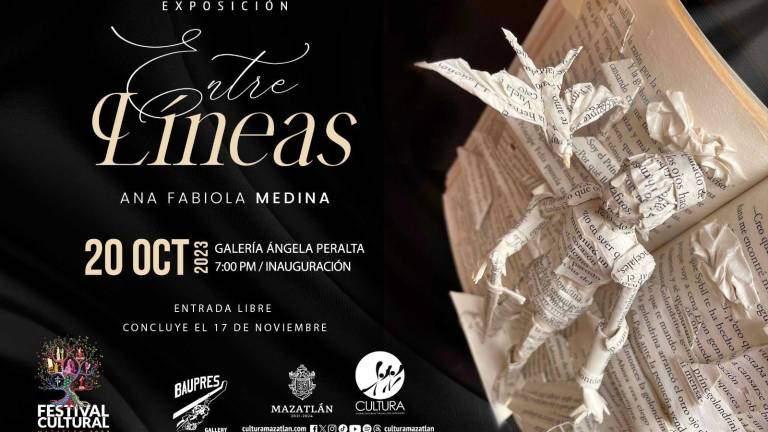 La artista Ana Fabiola Medina prepara su exposición “Entre Líneas”, que se inaugurará el 20 de octubre en la Galería Ángela Peralta.