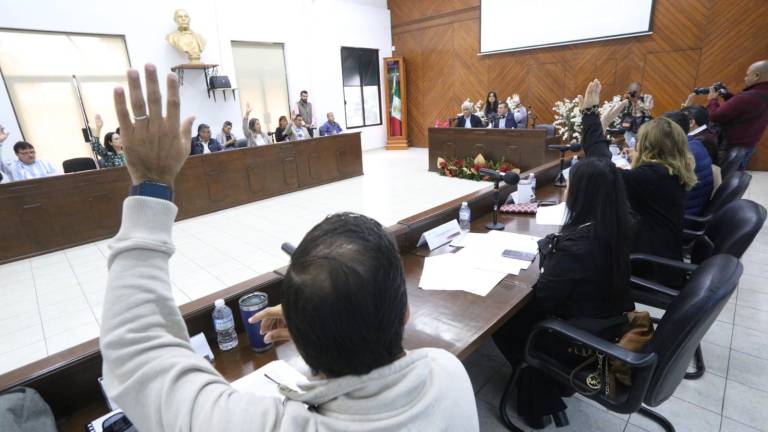 Regidores de Mazatlán votan de manera unánime por el presupuesto para 2023.