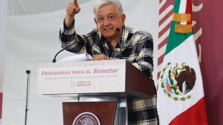 Andrés Manuel López Obrador urgió a combatir “entre todos” el narcotráfico y la extorsión.