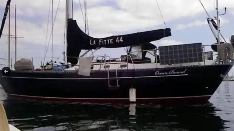 Los tres marineros desaparecidos viajaban en el velero Ocean Bound.