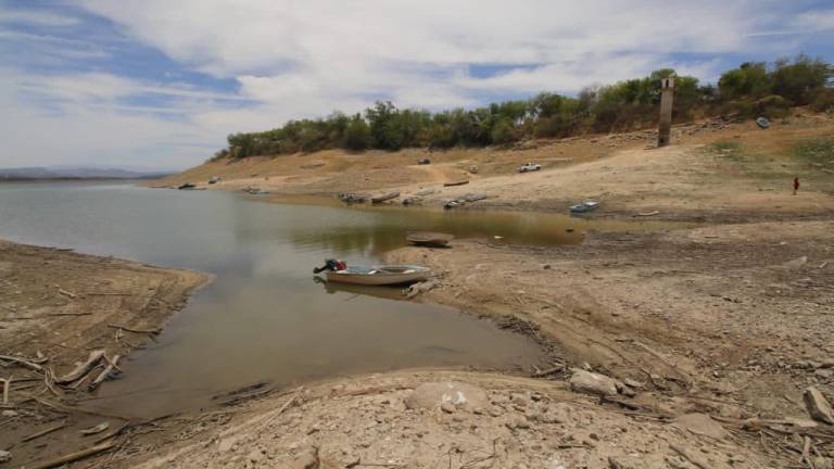 Seis de las 11 presas de Sinaloa se encuentran por debajo del 15 por ciento de su capacidad de embalse