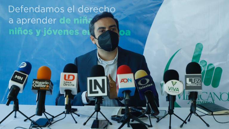 Gustavo Rojas Ayala, director de Mexicanos Primero Sinaloa.