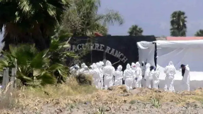 El colectivo Guerreros Buscadores de Jalisco dio a conocer el hallazgo de nuevos restos humanos en el Rancho Izaguirre, en Teuchitlán.
