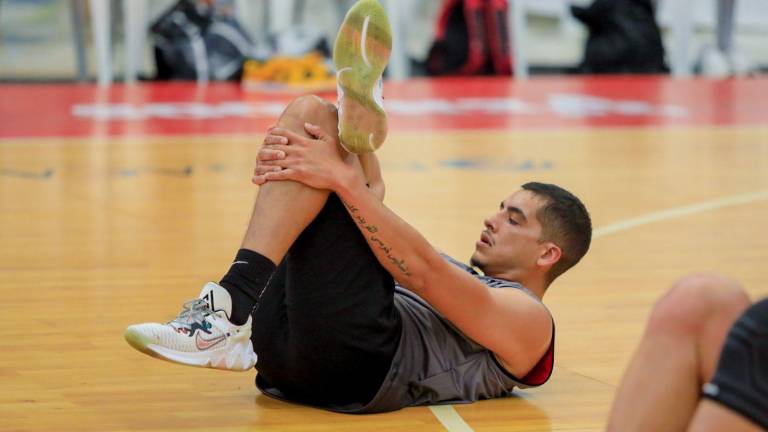 Jorge Casillas ya entrena al parejo de sus compañeros en Venados Basketball.