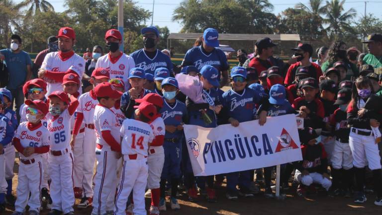Inauguran la edición 42 de la Liga de Beisbol Infantil y Juvenil Quintero Castañeda