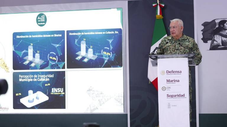 El Gobierno federal aseguró que algunos indicadores de seguridad muestran una tendencia a la baja.