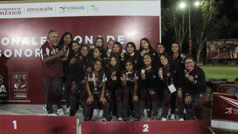 Sinaloa obtiene par de platas en softbol de los Juegos Conade