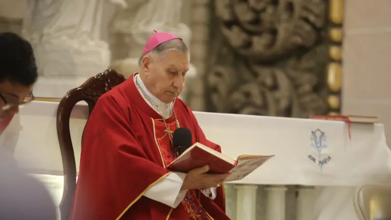 El Obispo de la Diócesis de Mazatlán, Monseñor Mario Espinosa Contreras, comentó en misa que se espera que los trabajadores sean localizados con vida.