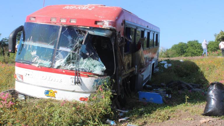 Pese a lo aparatoso del accidente, no se registraron personas lesionadas.